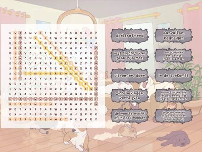 Woordenschat NB C - Hoe gaat de wolf met ons om? #Meester Max