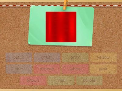 İngilizce Renkler 