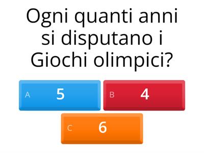 QUIZZETTONE SPORTIVO