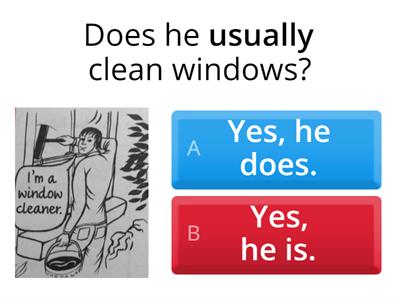 Present Continuous & Present Simple