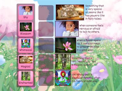 The Magical Dance Vocabulary Practice