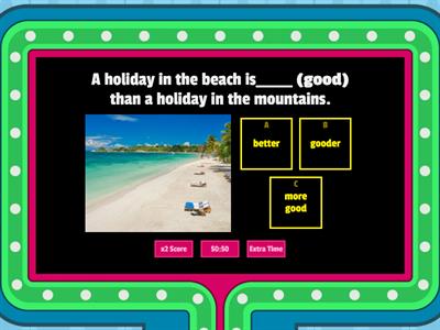 Comparative and Superlative Adjectives
