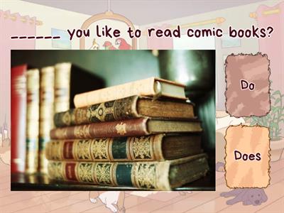 General questions (choose do\does)