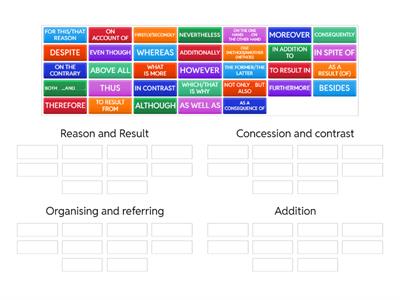 Cohesion/Linking devices