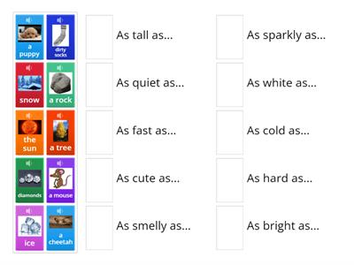  Complete the Simile! 1