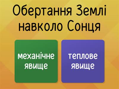 Фізичні явища