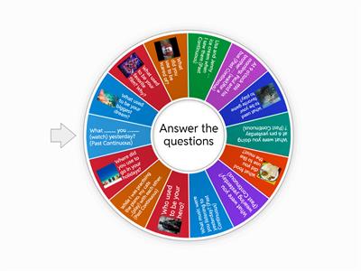 Practising (Past Continuous, used to)