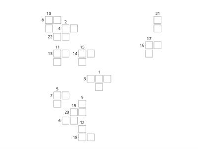 Crossword #4หมวดตัว N-Pตัวอักษร ( SP.BOOK-OCHI19/09/22)	