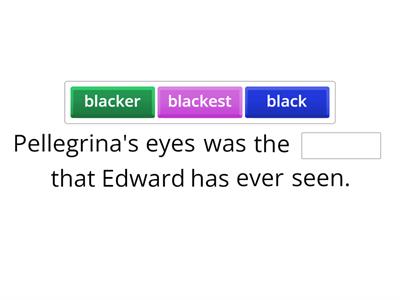 Comparative and Superlative Adjectives