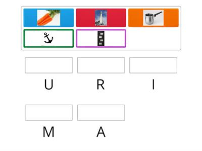 A, M, I, U, R