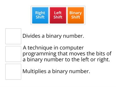 Binary Shifts