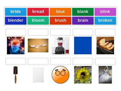 Consonant Clusters (bl / br)