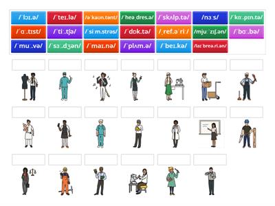 Jobs - Pronunciation B3/B4