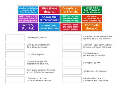 Exam Rubric Part 1