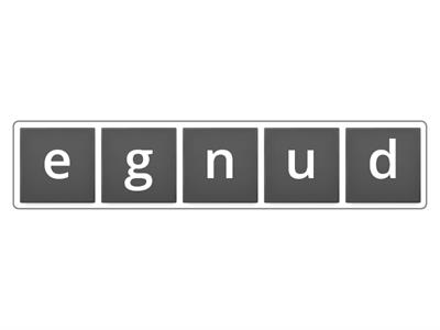 Unscramble -ck, -tch, -dge