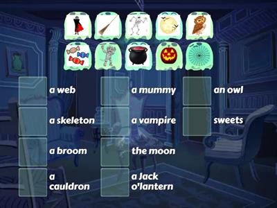 Halloween vocabulary