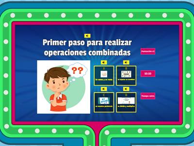 Operaciones combinadas 