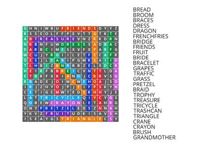 Articulation - R Blends in Words