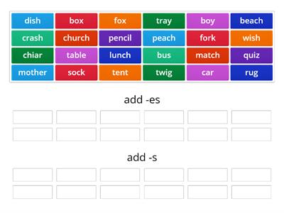 plural nouns