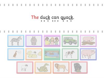 EYFS sentence reading