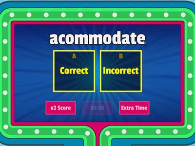 Difficult words to spell