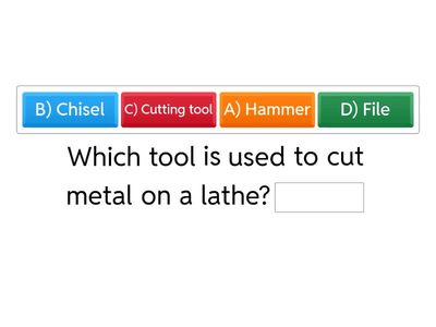 Machine Tools and Hand Tools