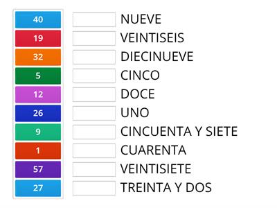 LECURA Y ESCRITURA DE NUMEROS