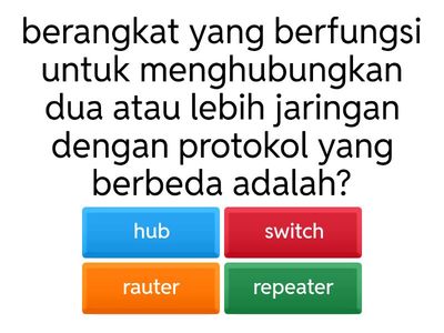 SISTEM JARINGAN KOMPUTER 