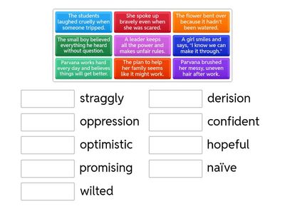 Breadwinner Lesson 16: Match the scenario