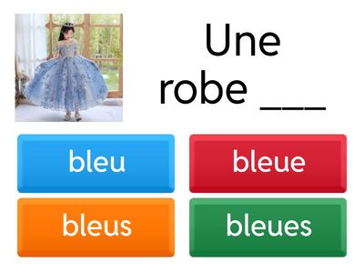 les Couleurs et les Vêtements