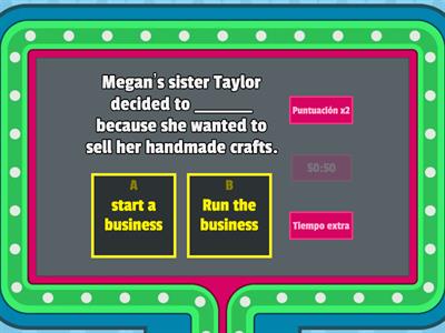 Business unit 4 Fill in the gaps