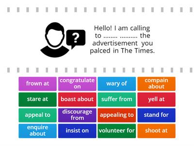 Verbs with Dependent Prepositions 