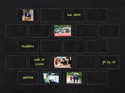 Matching the Yellow school bus