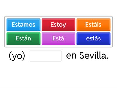 Estar (Situer - A1/A2)