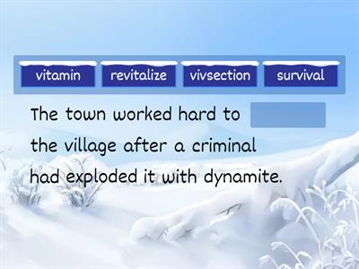 GAL 16: Finish the Sentence