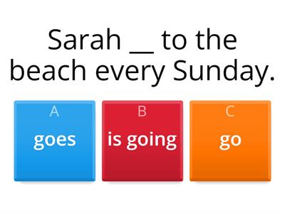 Present Simple and Present Progressive