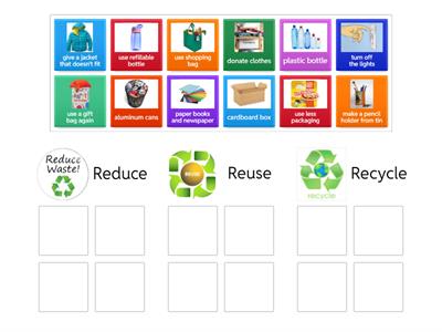 Reduce, Reuse, Recycle