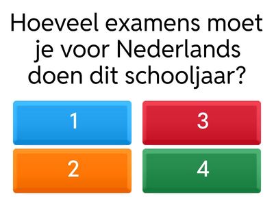 Examens Nederlands op het GLU