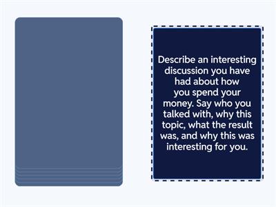 IELTS I1 - Speaking part 2