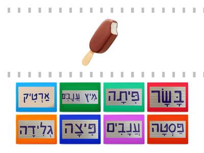 אוכל עם חיריק וקמץ