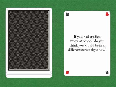 Conditionals speaking