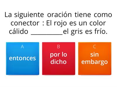 Uso de conectores Lenguaje 5° Básicos