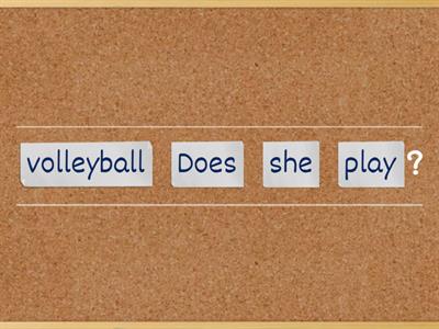 A2 - Present Simple Questions