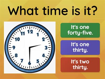 FF4 - Unit 9: What time is it?