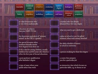 Education (Adv, Cutting Edge)