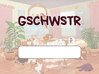 Wörter ohne Vokale (zu „Netzwerk neu A1” | Kapitel 5 | Klett)