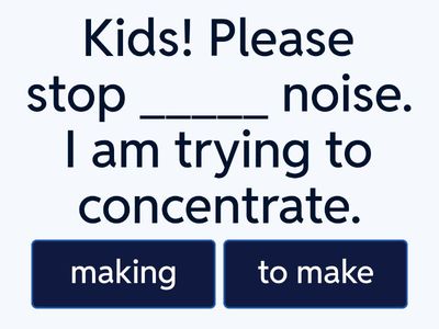 STOP, TRY, REMEMBER + gerund/infinitive