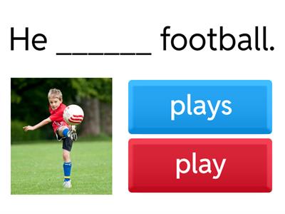  SIMPLE PRESENT third person