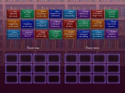 Hogwarts - There was/There were