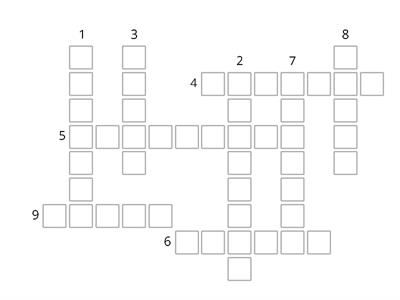 Animals Crossword (Prepare 7 form, Ukrainian Edition)